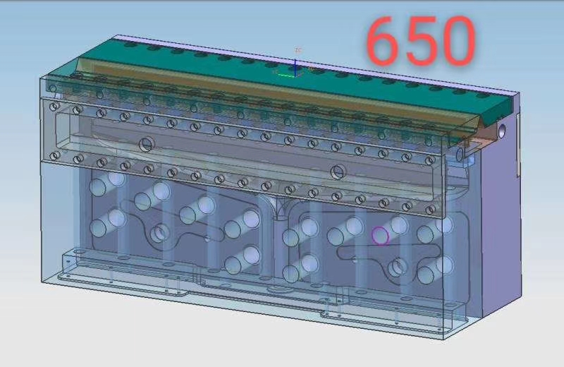 600 /800mm PP Meltblown die for 3PLY mask